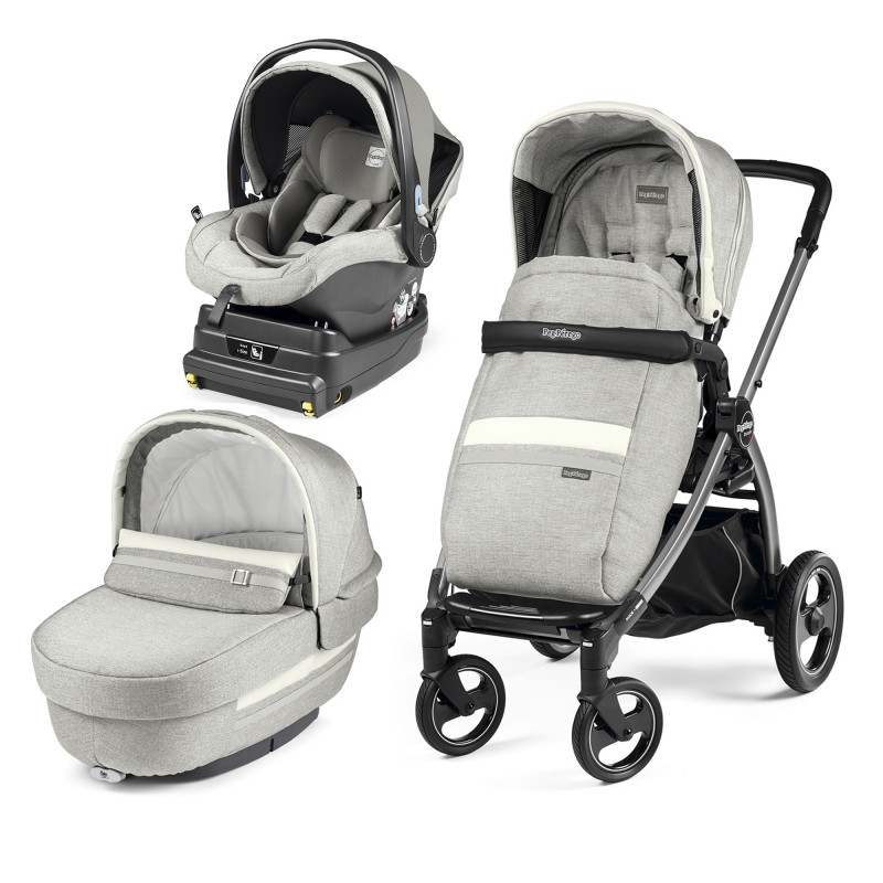 Carucior 3 In 1, Peg Perego, Book Plus S, Titania i-Size, Luxe