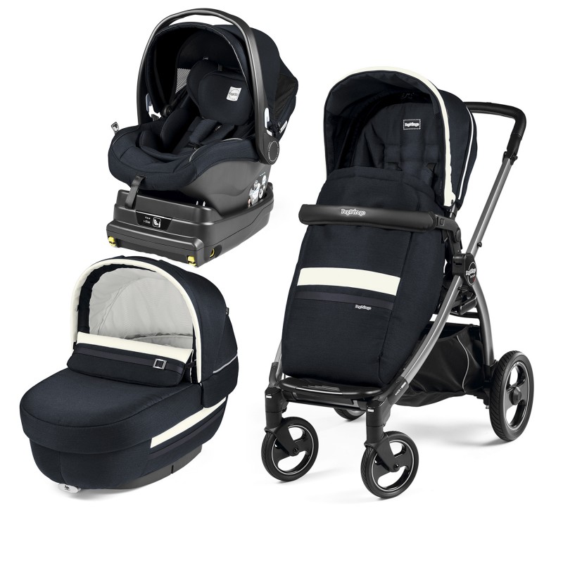 Carucior 3 In 1, Peg Perego, Book Plus S, Titania i-Size, Luxe