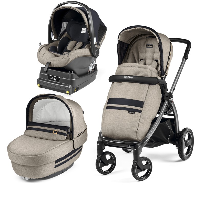 Carucior 3 In 1, Peg Perego, Book Plus S, Titania i-Size, Luxe