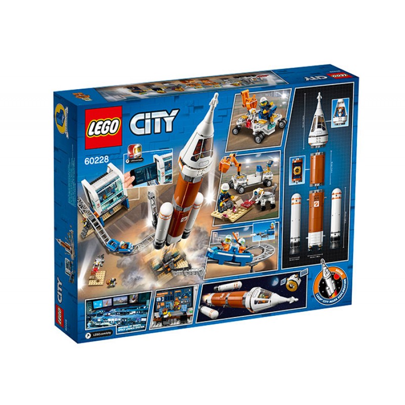 Racheta pentru spatiul indepartat si Centrul de comanda a lansar 60228 Lego City