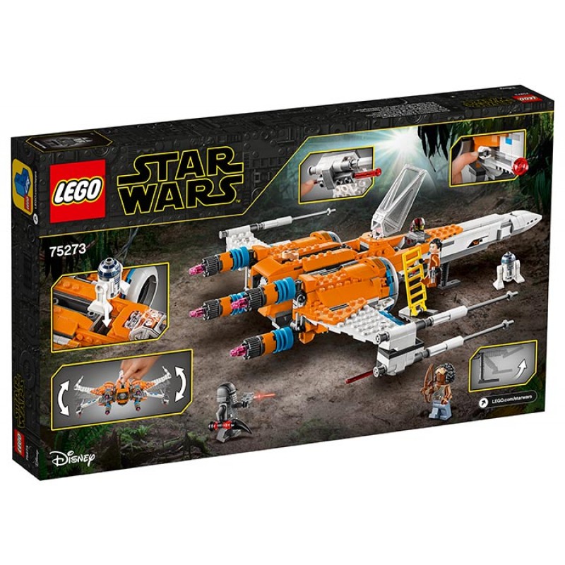 X wing Fighter  al lui Poe Dameron LEGO 75273