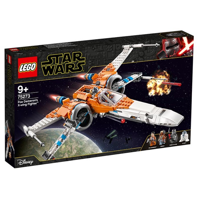 X wing Fighter  al lui Poe Dameron LEGO 75273