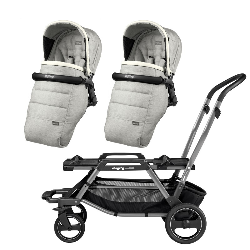 Carucior Duette Piroet Elite Peg Perego Luxe Pure