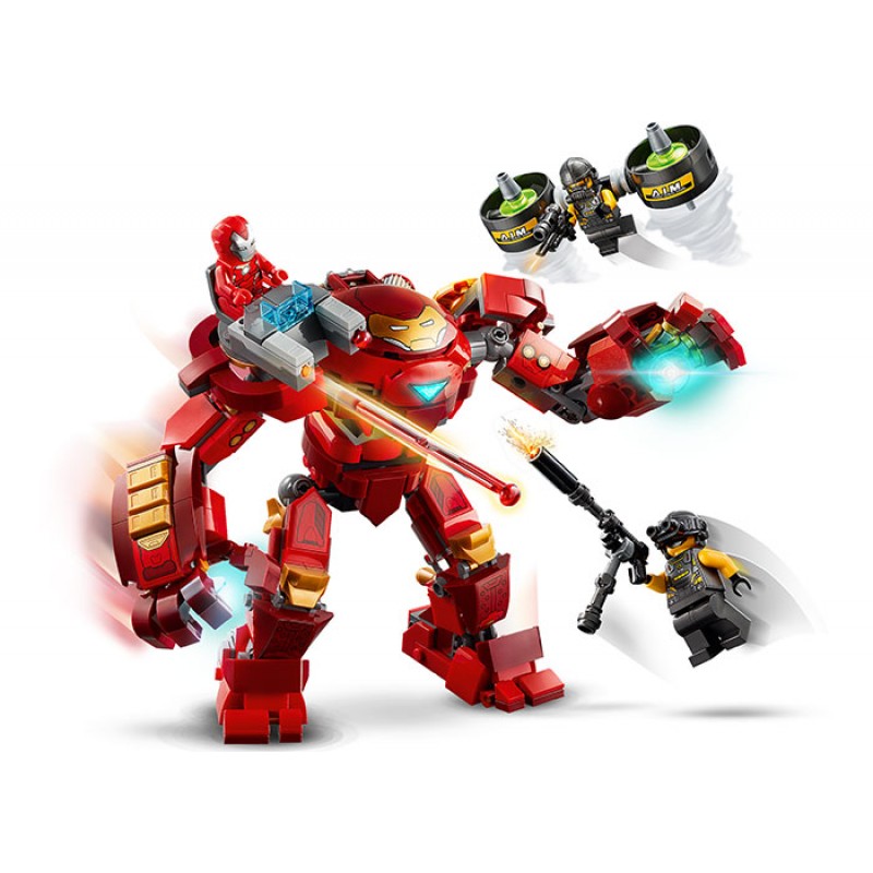 Iron Man Hulkbuster contra AIM Agent LEGO Marvel Super Heroes