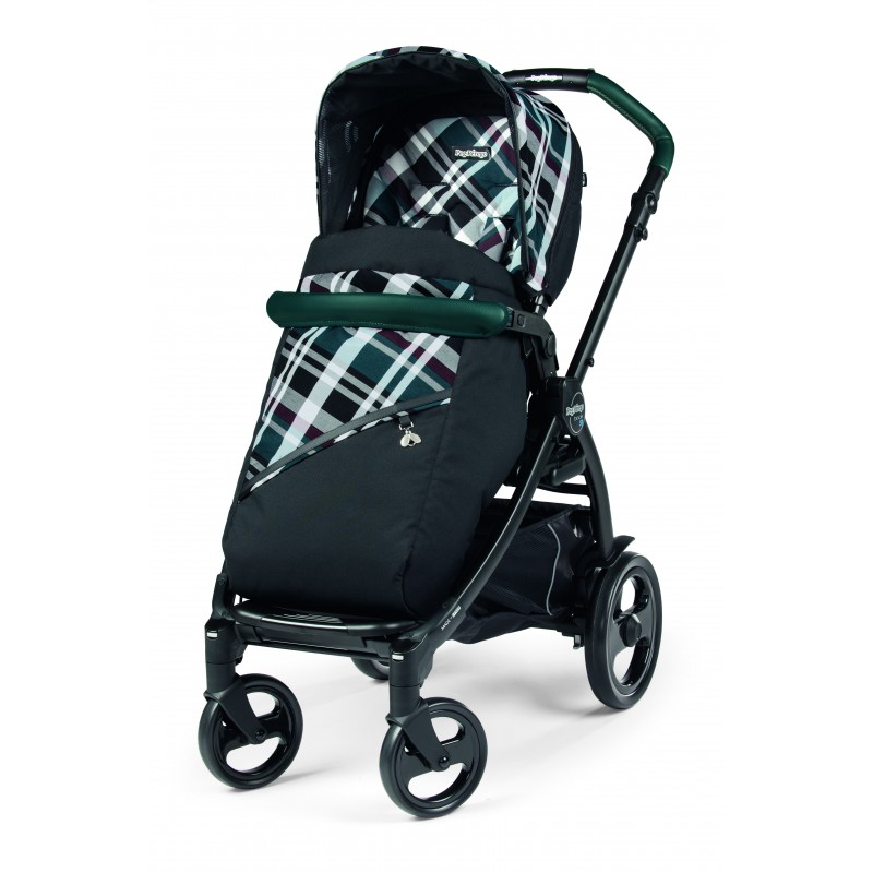 Carucior 3 in 1 Book Plus Modular Peg Perego Tartan