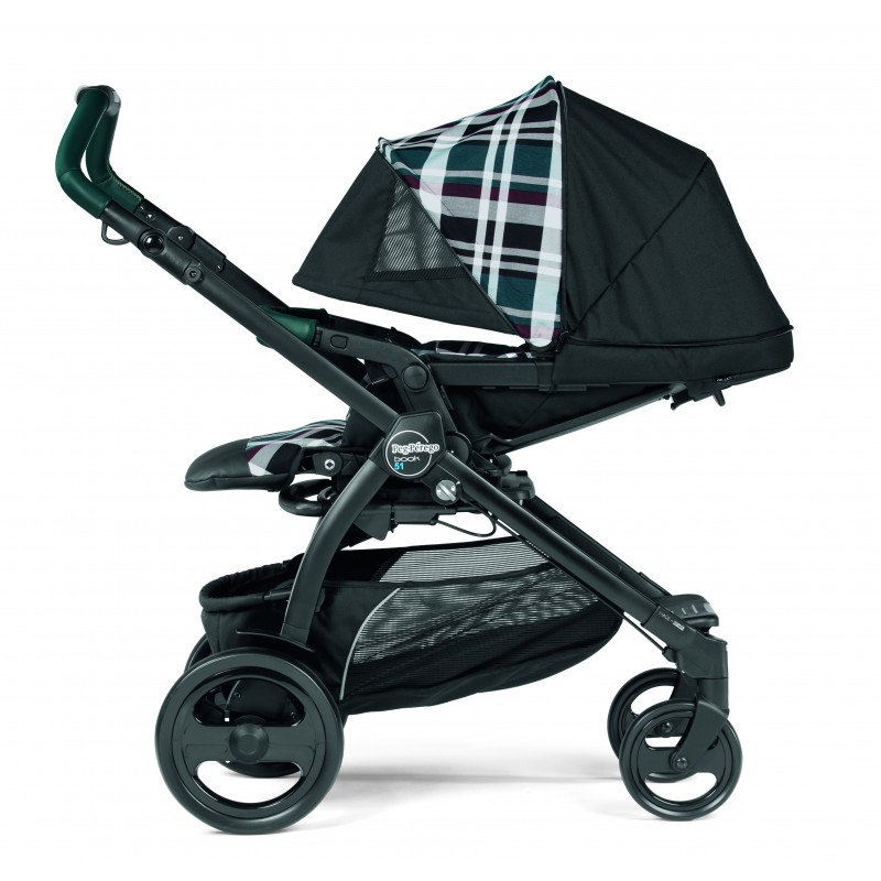 Carucior 3 in 1 Book Plus Modular Peg Perego Tartan