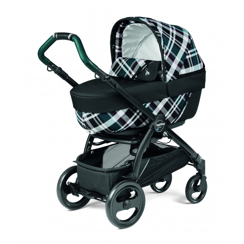 Carucior 3 in 1 Book Plus Modular Peg Perego Tartan