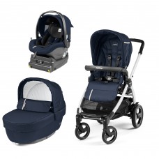 Carucior 3 In 1 Peg Perego Book Plus 51 S Titania baza i Size inclusa Class Navy