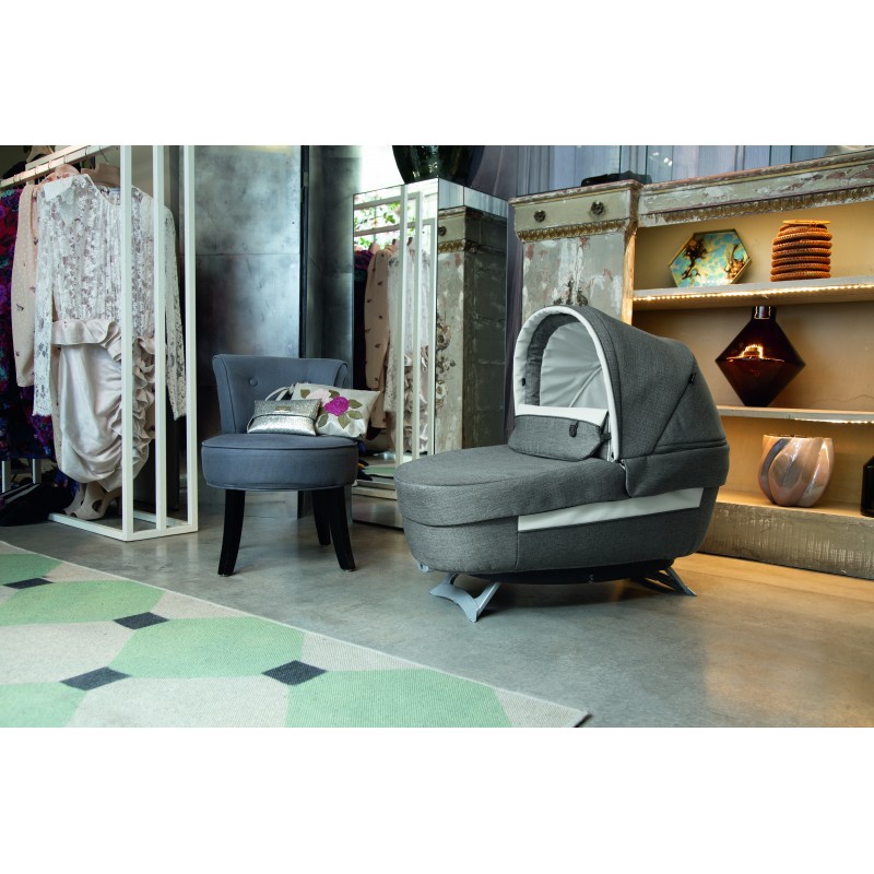 Carucior 3 in 1 Peg Perego Book Lounge 0 22 kg City Grey Gri Alb