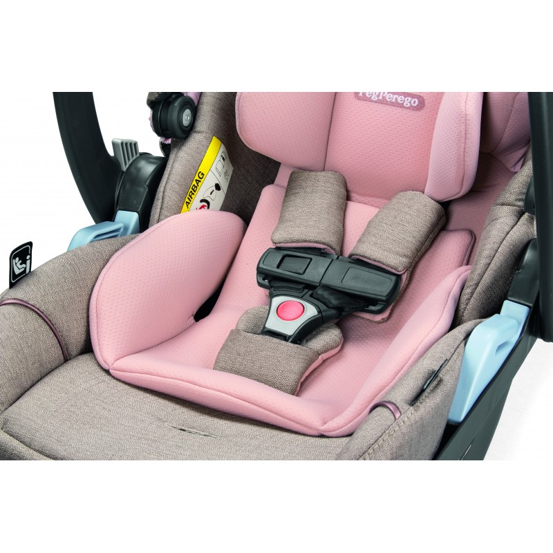 Carucior 3 in 1 Peg Perego Book Lounge 0 22 kg Mon Amour Bej Roz