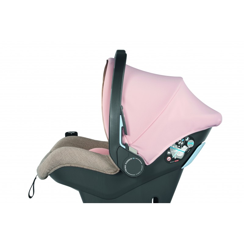 Carucior 3 in 1 Peg Perego Book Primoviaggio SL 0 22 kg Mon Amour Bej Roz