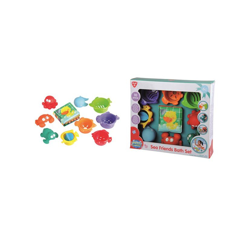 Set de jucarii baie 10 piese Play 6L A Haberkorn