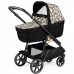 Carucior 3 in 1 Peg Perego Veloce Lounge  0 22 kg Graphic Gold Negru Bej