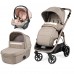 Carucior 3 in 1 Peg Perego Veloce Lounge  0 22 kg Mon Amour Bej Roz