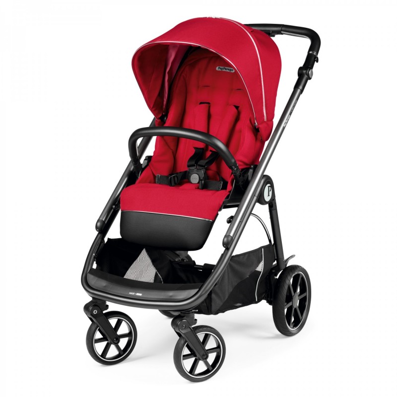 Carucior 3 in 1 Peg Perego Veloce Lounge  0 22 kg Red Shine Rosu