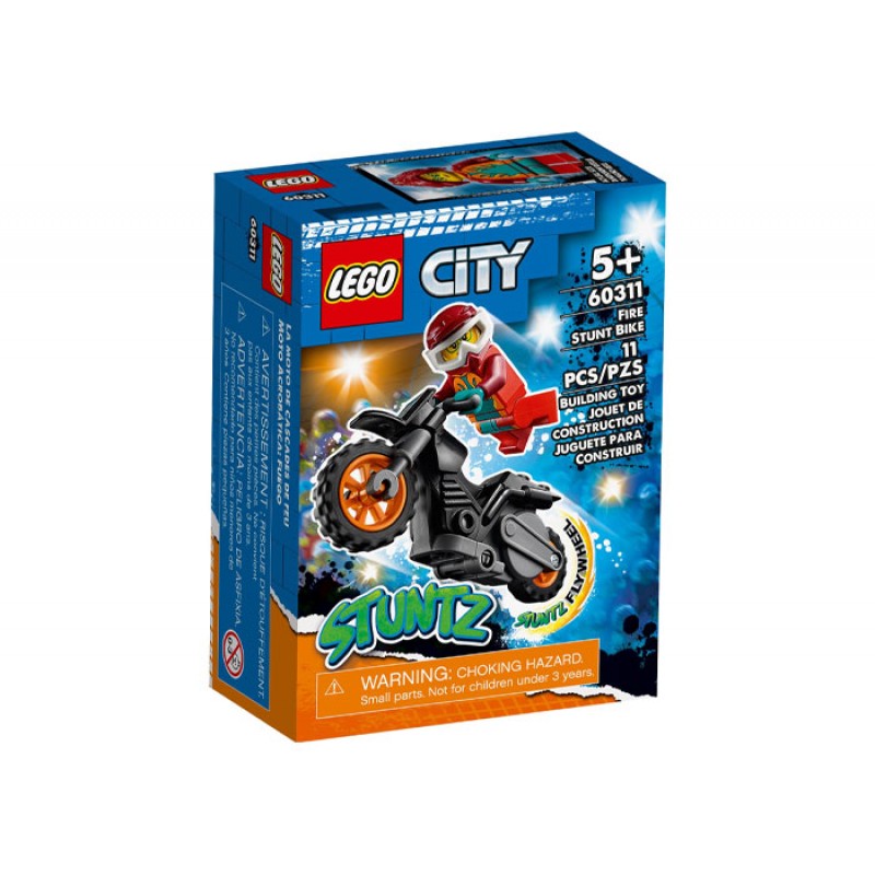 Motocicleta de cascadorii Flacara 60311 LEGO City