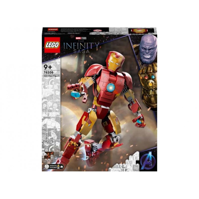 Figurina Iron Man 76206 LEGO Marvel Super Heroes