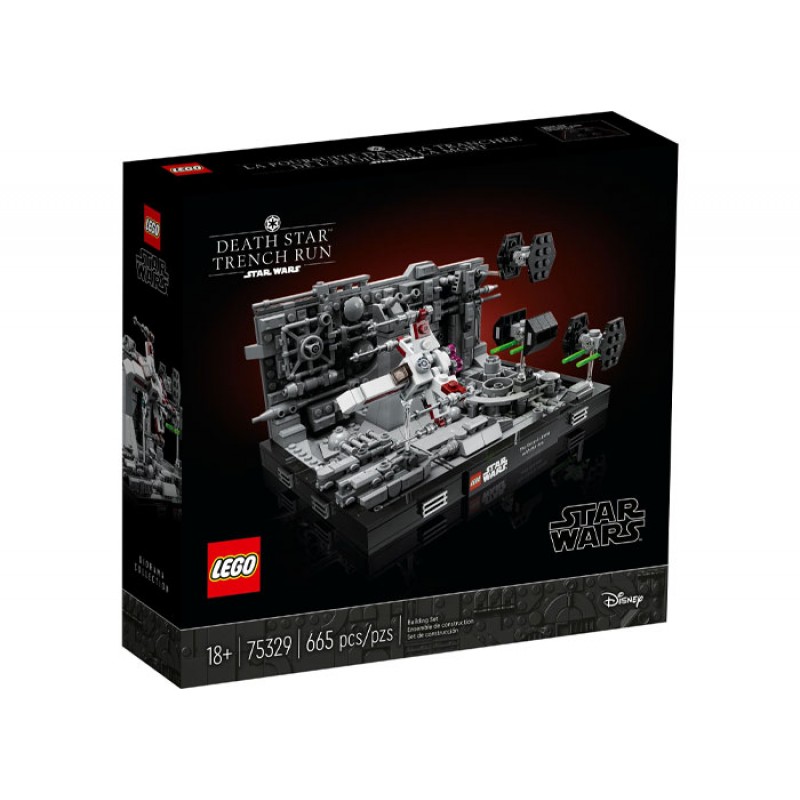 Diorama Urmarirea de pe Death Star LEGO Star Wars