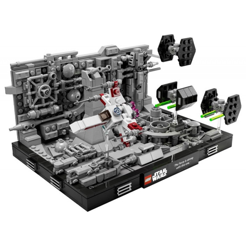 Diorama Urmarirea de pe Death Star LEGO Star Wars