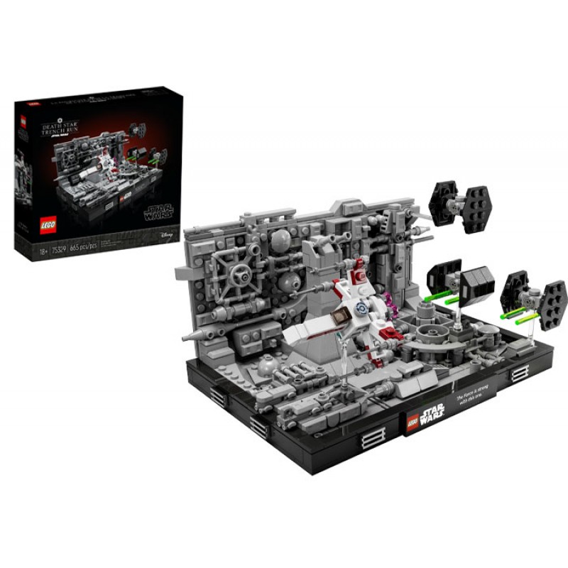 Diorama Urmarirea de pe Death Star LEGO Star Wars