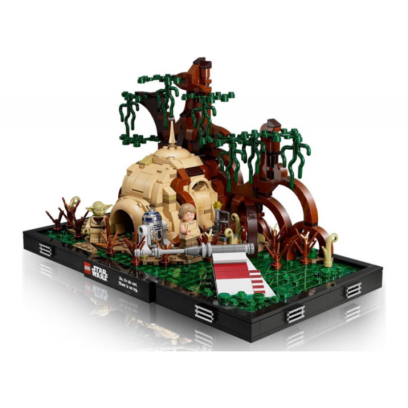 Diorama Antrenamentul Jedi de pe Dagobah LEGO Star Wars