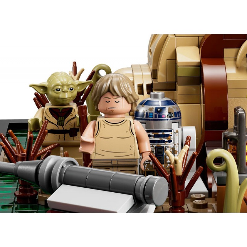 Diorama Antrenamentul Jedi de pe Dagobah LEGO Star Wars