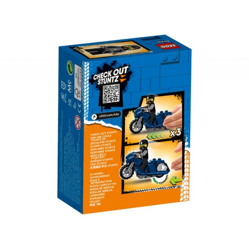 Motocicleta de cascadorii LEGO City 60331