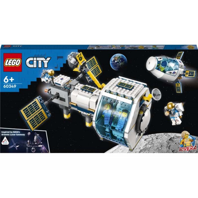 Statie Spatiala Selenara LEGO City 60349