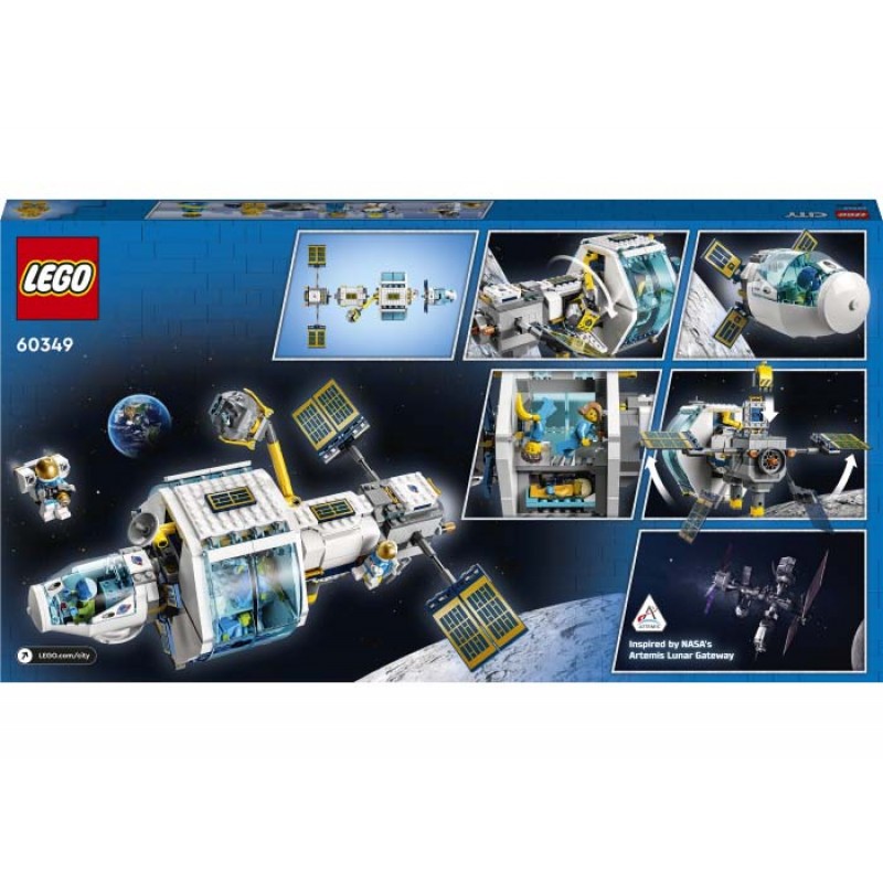 Statie Spatiala Selenara LEGO City 60349