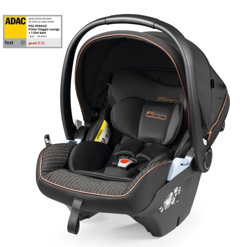 Carucior 3 in 1 Peg Perego Veloce Lounge  0 22 kg 500 Negru Gri