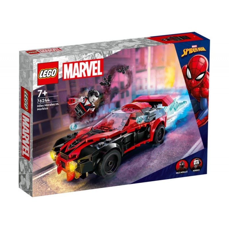 Miles Morales vs Morbius LEGO Marvel Super Heroes 76244