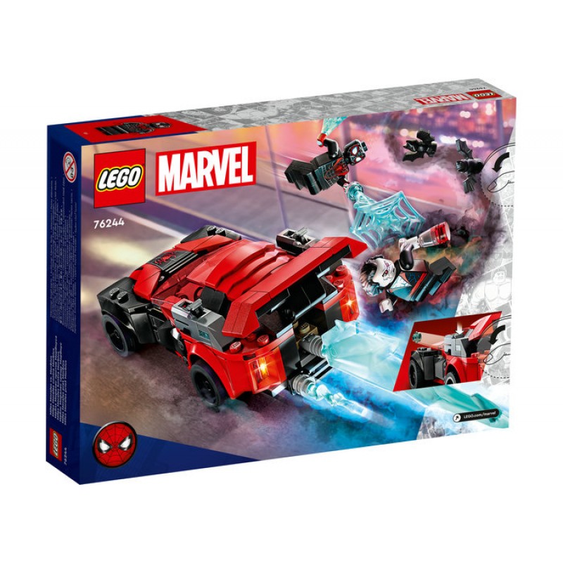 Miles Morales vs Morbius LEGO Marvel Super Heroes 76244