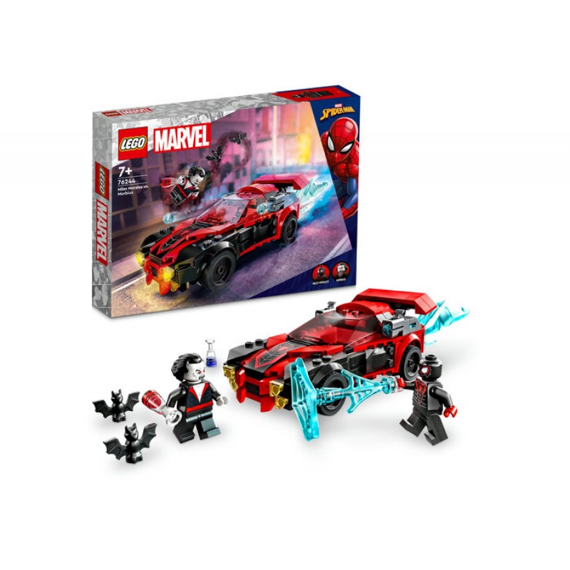 Miles Morales vs Morbius LEGO Marvel Super Heroes 76244