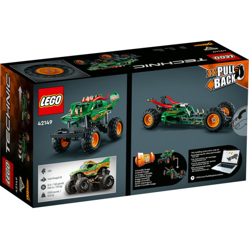 Monster Jama Dragona LEGO Technic 42149