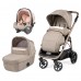 Carucior 3 in 1 Peg Perego Veloce SLK 0 22 kg Mon Amour Bej Roz