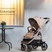 Carucior 3 in 1 Peg Perego Veloce SLK 0 22 kg Mon Amour Bej Roz