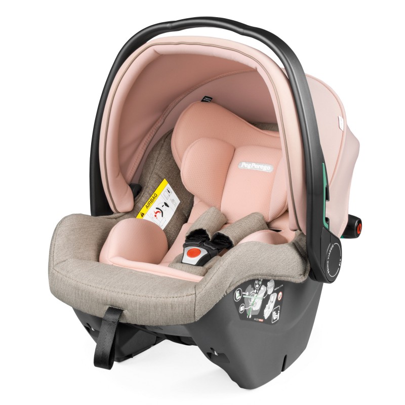 Carucior 3 in 1 Peg Perego Veloce SLK 0 22 kg Mon Amour Bej Roz