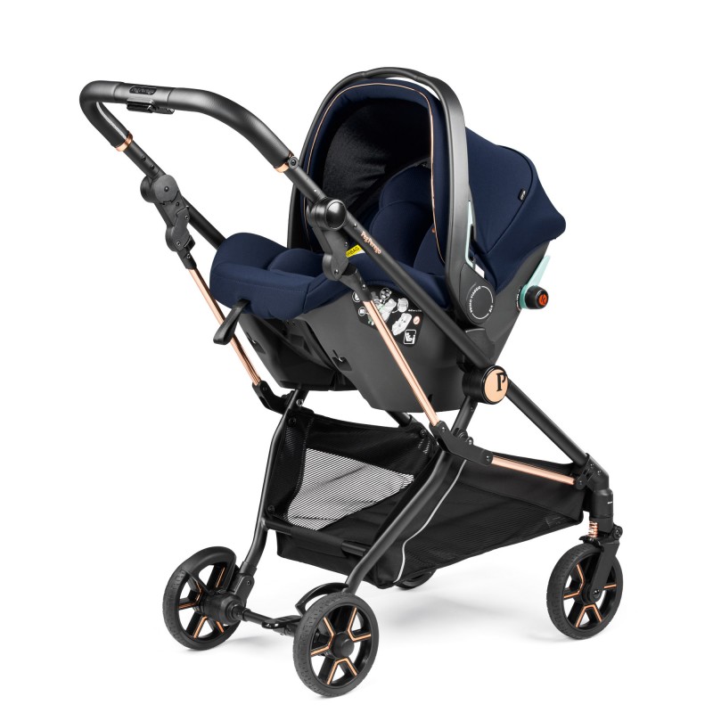 Carucior 3 in 1 Peg Perego Vivace SLK Pagoda 0 22 kg Blue Shine