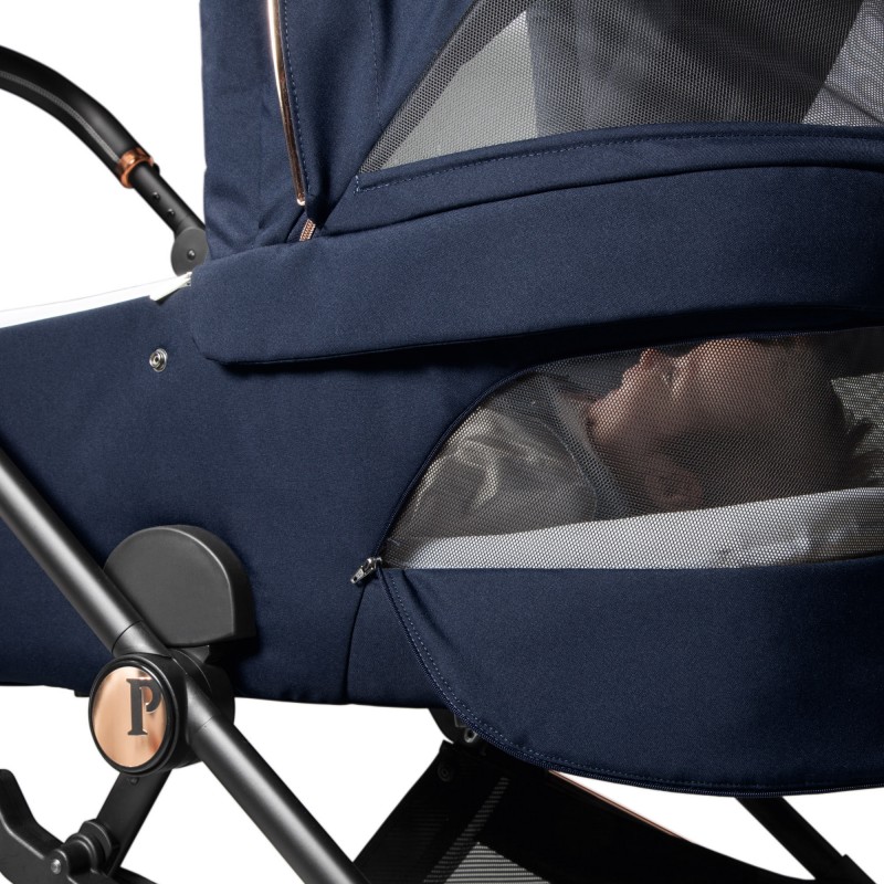 Carucior 3 in 1 Peg Perego Vivace Lounge Pagoda 0 22 kg Blue Shine