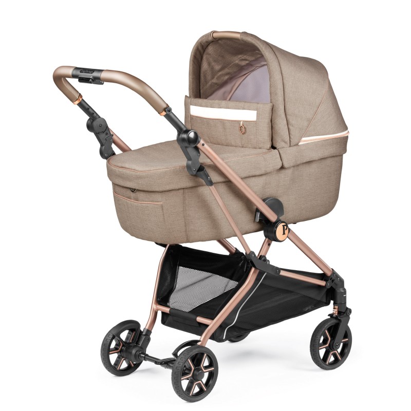 Carucior 3 in 1 Peg Perego Vivace SLK 0 22 kg Mon Amour Bej Roz