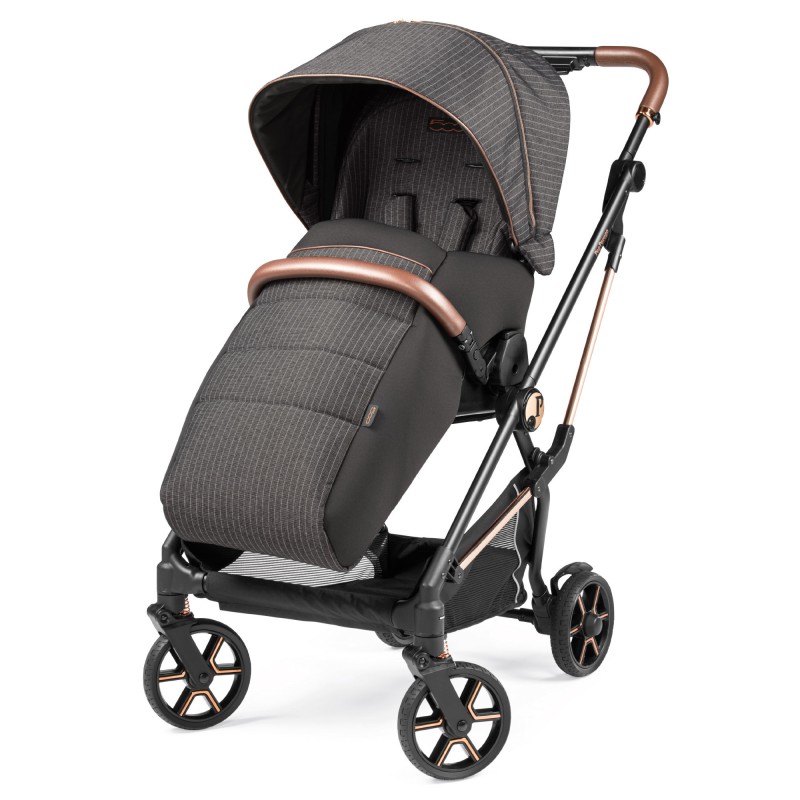 Carucior 3 in 1 Peg Perego Vivace Lounge 0 22 kg 500 Negru Gri