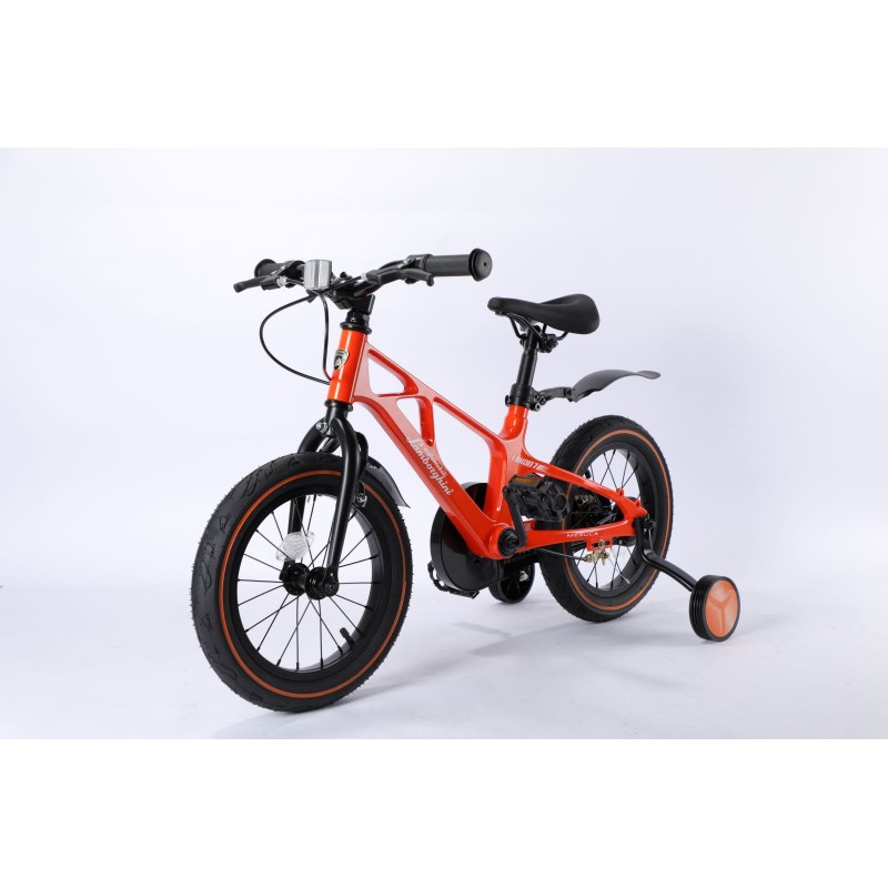 Bicicleta Lamborghini 16 inch cadru magneziu portocalie