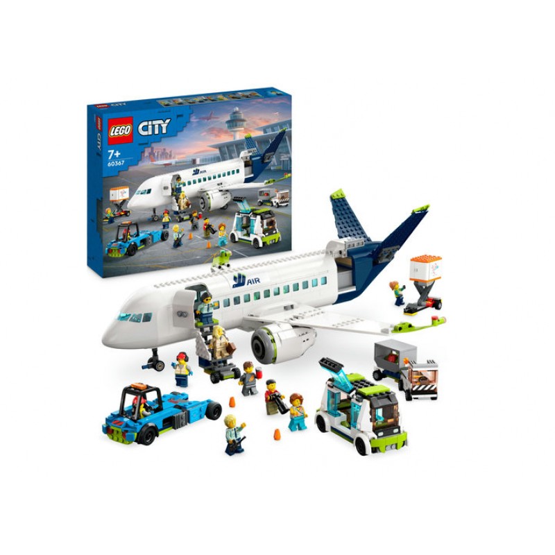 Avion de pasageri LEGO City 60367