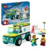 Ambulanta de urgenta si snowboarder LEGO City  60403