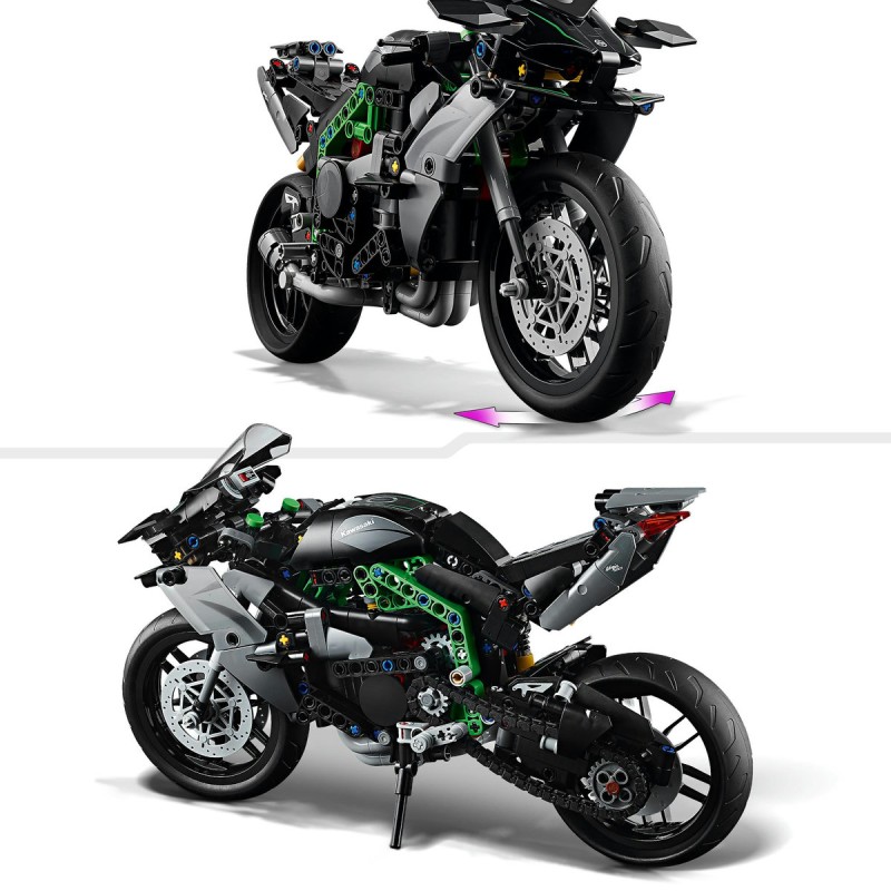 Motocicleta Kawasaki Ninja H2R LEGO Technic 42170