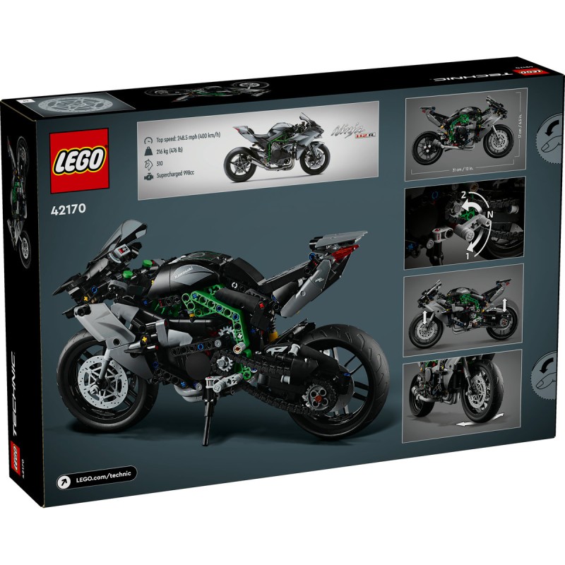 Motocicleta Kawasaki Ninja H2R LEGO Technic 42170