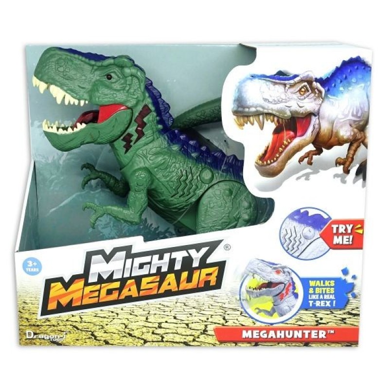 Dinozaur Mega HunterT Rex Mighty Megasaur verde