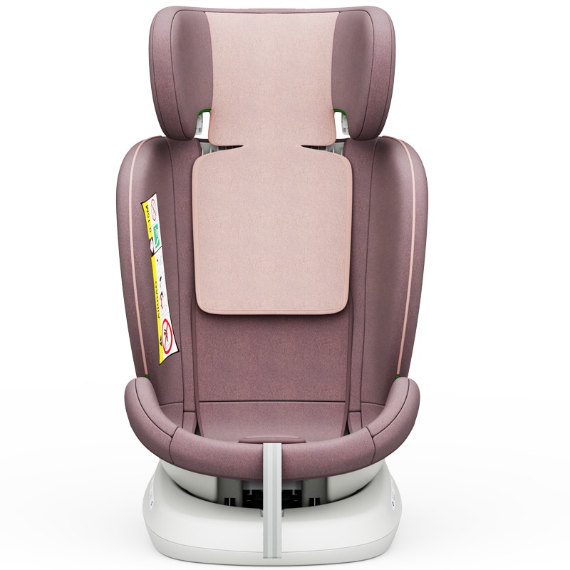 Scaun Auto TWT Plus DELUXE BUF BOOF iSIZE LightPurple cu Isofix rotativ 360 grade 40-150 cm