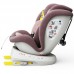 Scaun Auto TWT Plus DELUXE BUF BOOF iSIZE LightPurple cu Isofix rotativ 360 grade 40-150 cm