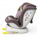 Scaun Auto TWT Plus DELUXE BUF BOOF iSIZE LightRed cu Isofix rotativ 360 grade 40-150 cm